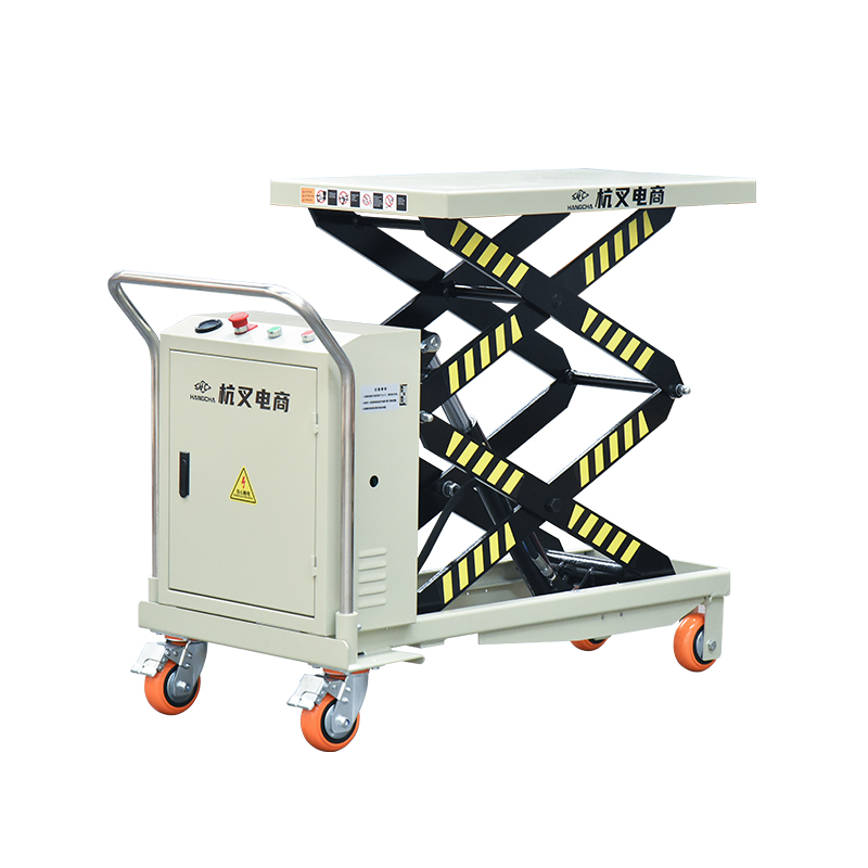 Semi elektrische schaarheftafel 0,5 ton