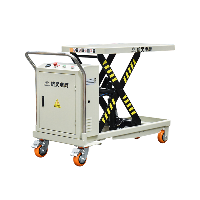 Semi elektrische schaarheftafel 0,5 ton