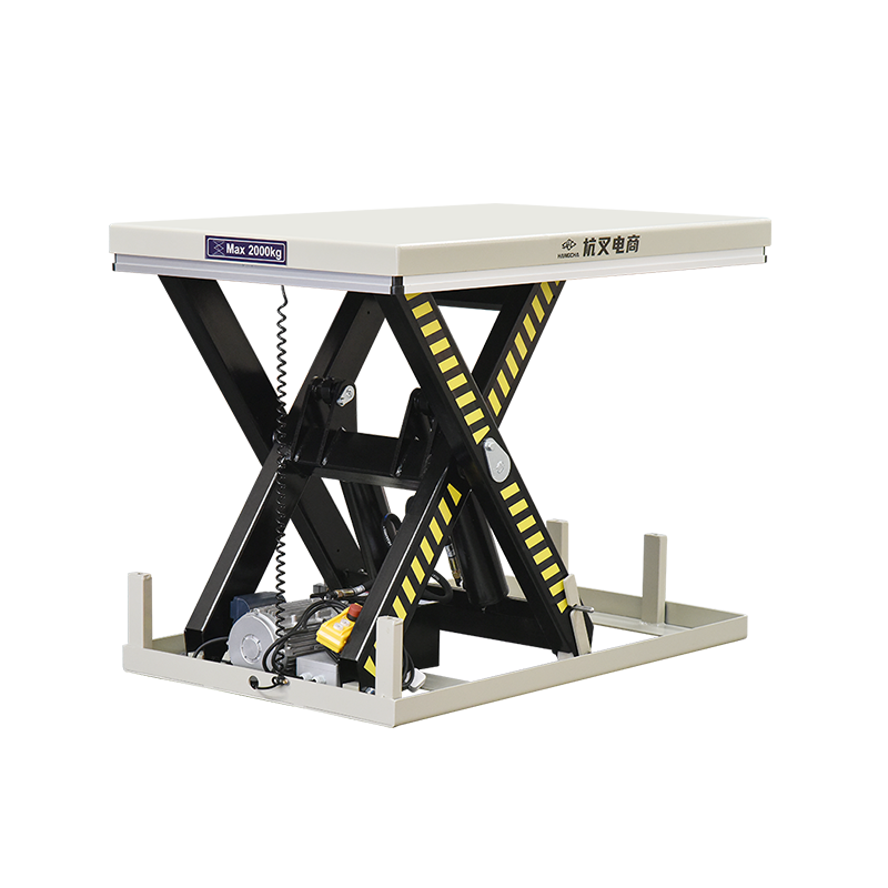 Stationaire schaar elektrische heftafel 2 ton