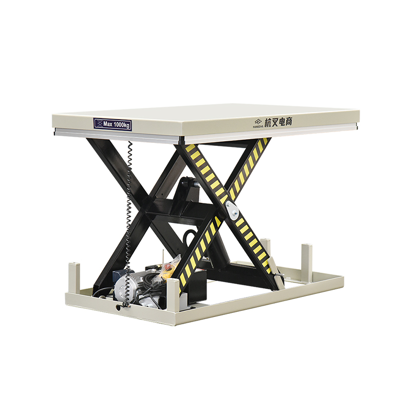 Stationaire schaar elektrische heftafel 1 ton