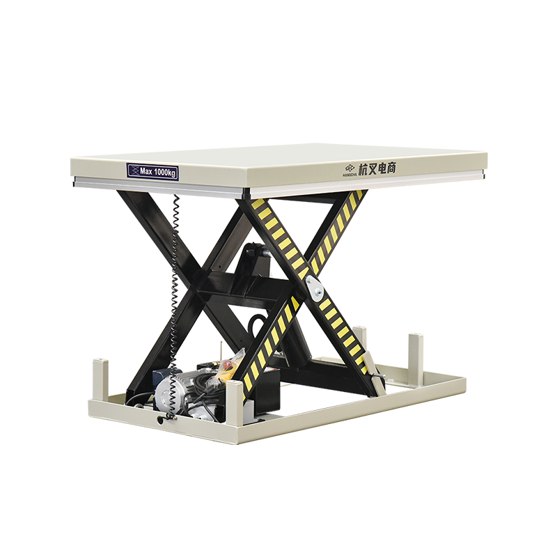 Stationaire schaar elektrische heftafel 1 ton